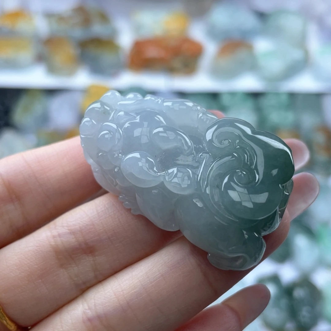 颈饰未镶嵌翡翠貔貅21