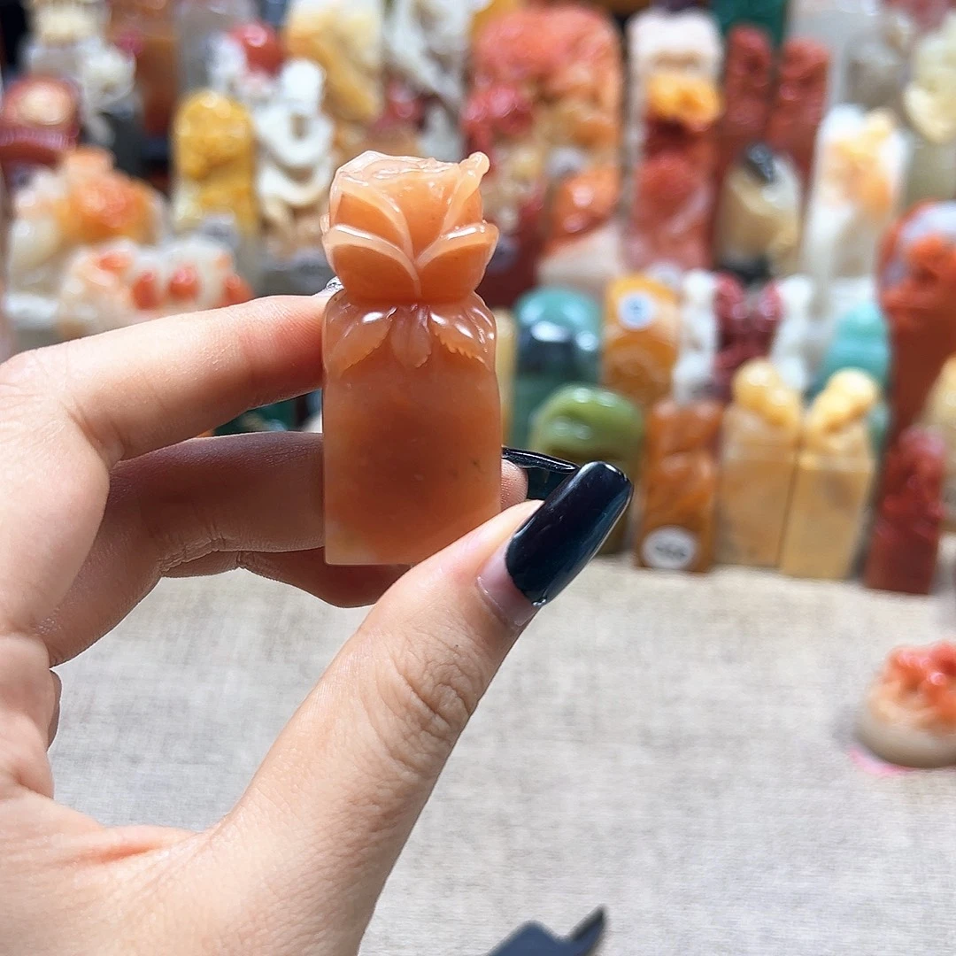 昌化石印石寿山石雕刻