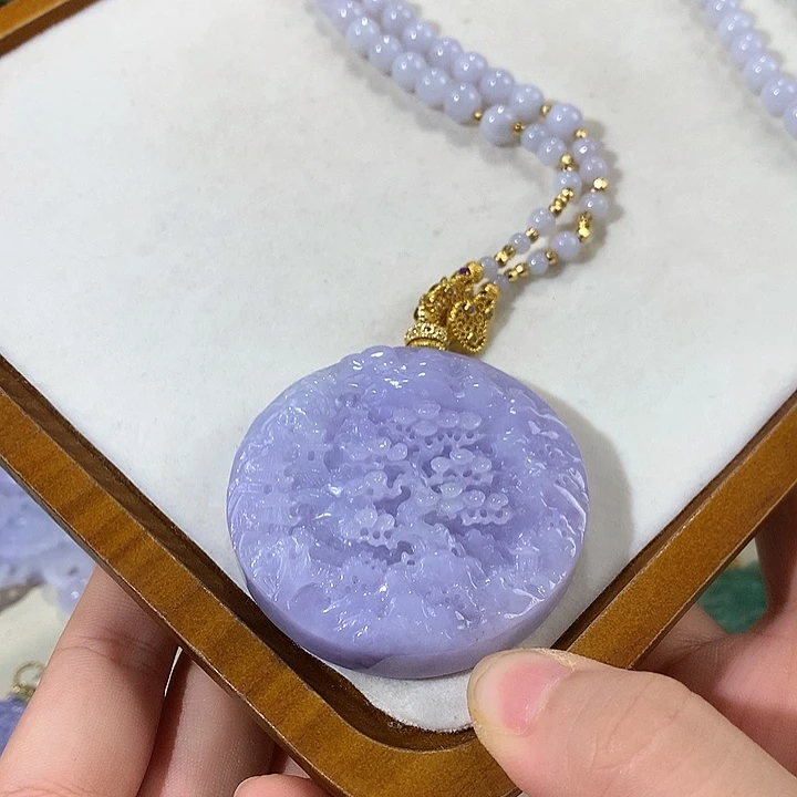 颈饰未镶嵌翡翠翡翠吊坠