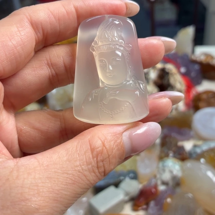 未镶嵌吊坠(不含链)玛瑙/玉髓