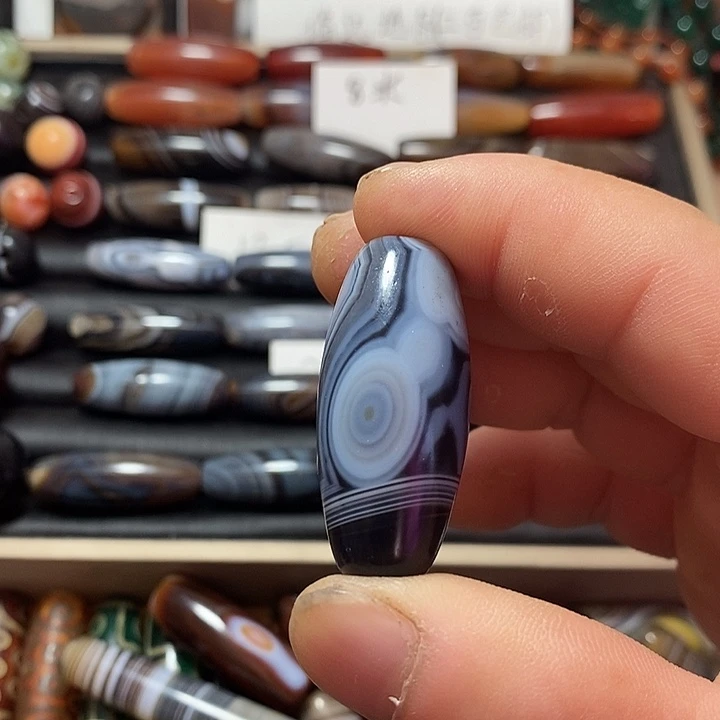 玛瑙/玉髓合金颈饰