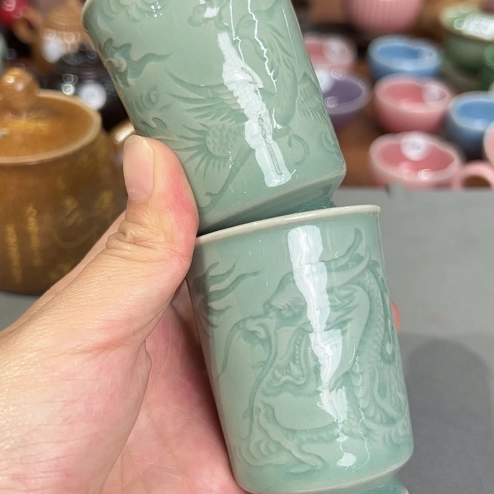 龙泉敬悦青瓷品茗杯