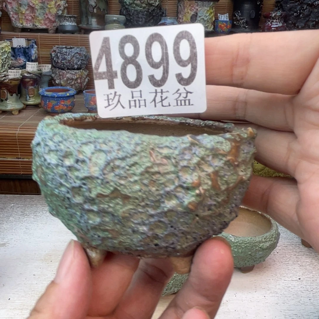 景德镇陶瓷手工花盆默认瑕疵