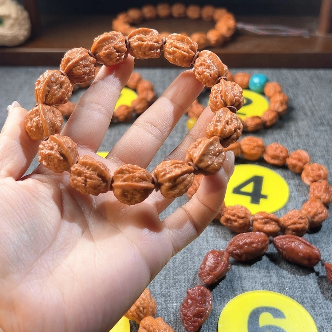 非***总文玩核桃手串小金蟾