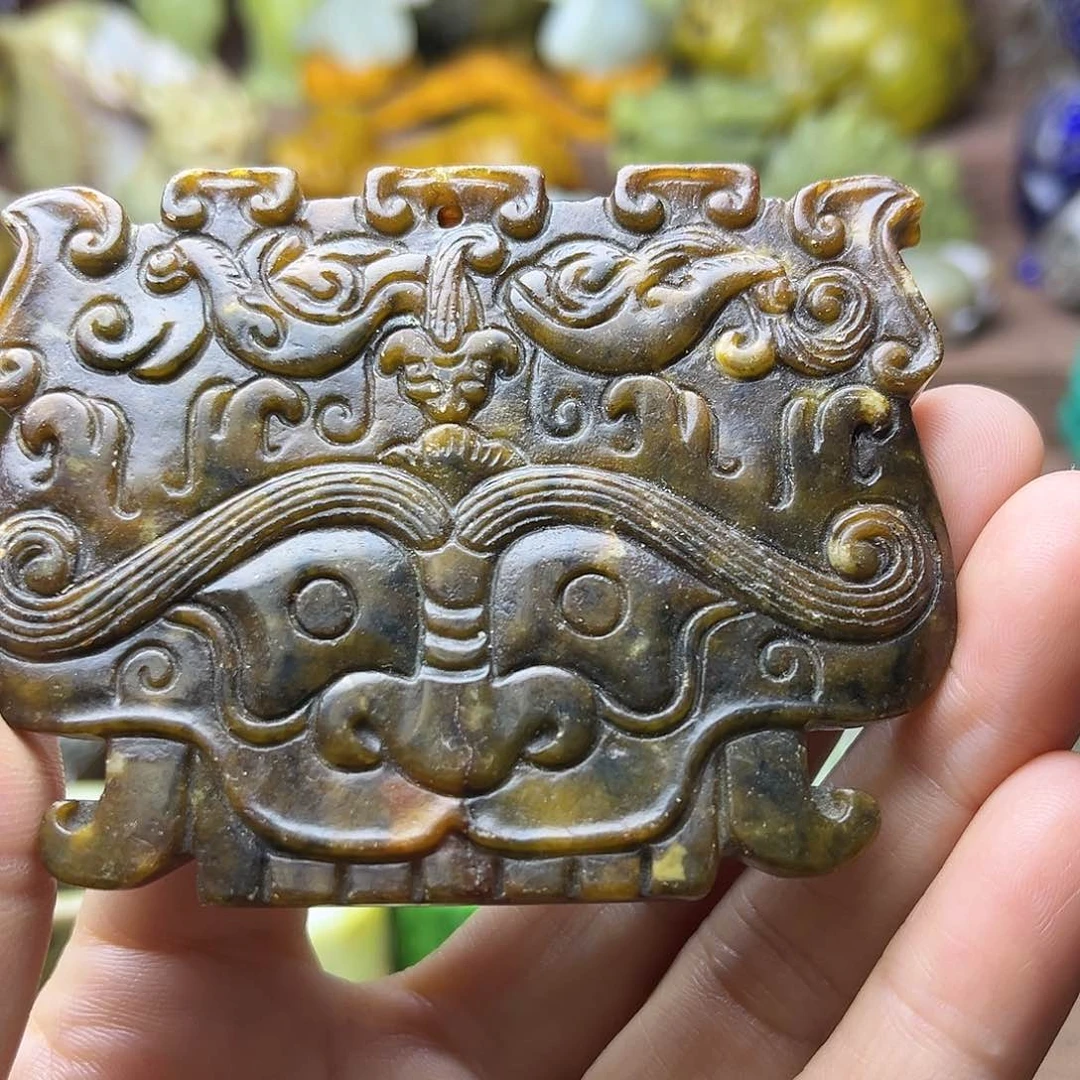 白玉菩提吊坠102。。