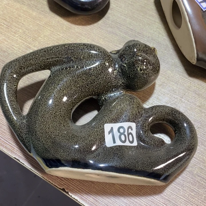 瓷片七厂窑变猴子