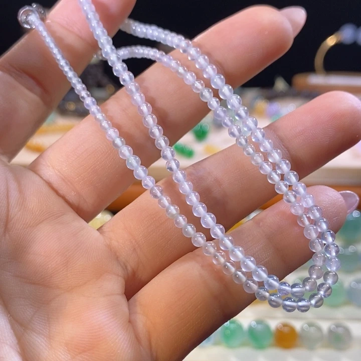 翡翠未镶嵌吊坠(不含链)翡翠小米珠项链