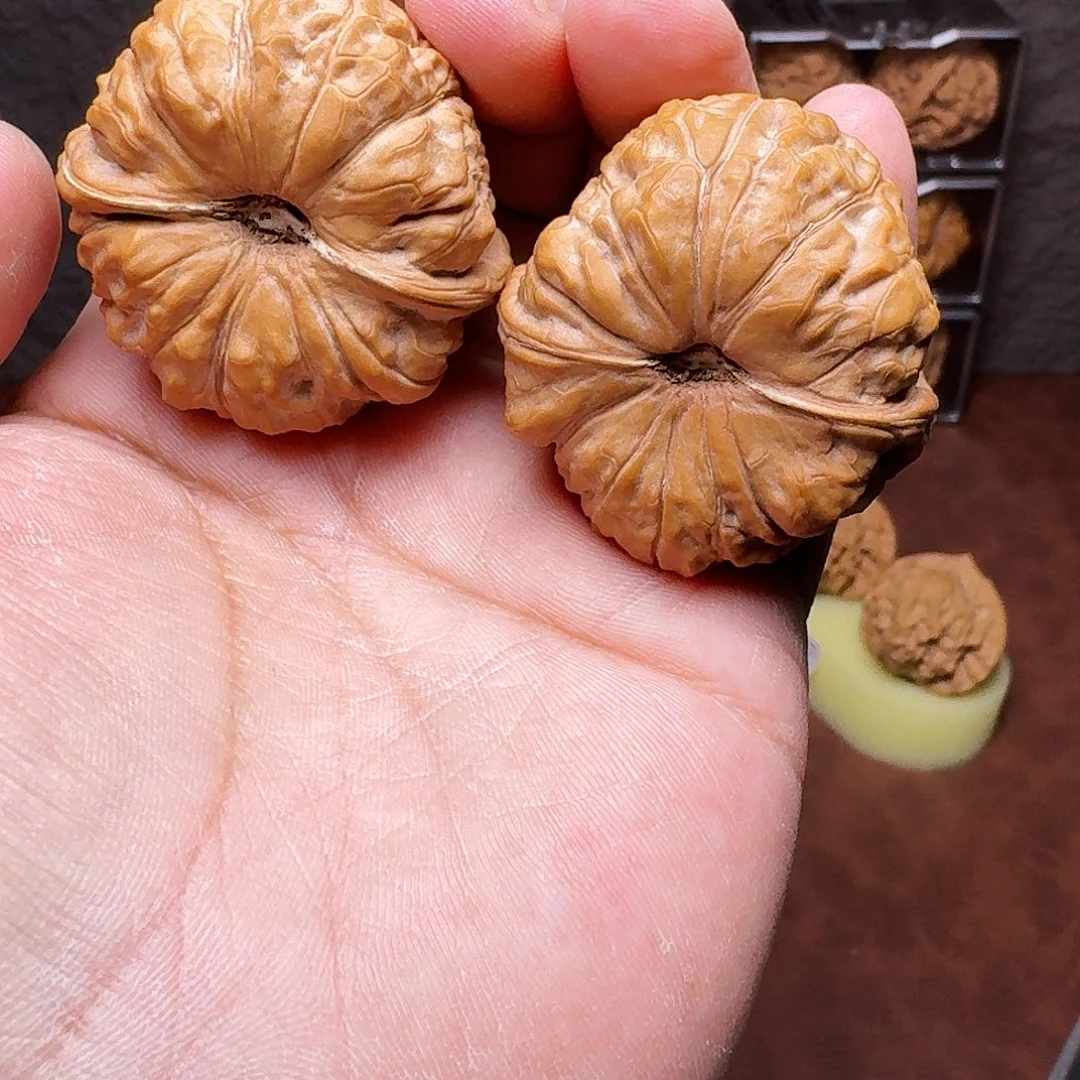 文玩核桃吊坠南瓜墩练手对全品强迫症慎拍