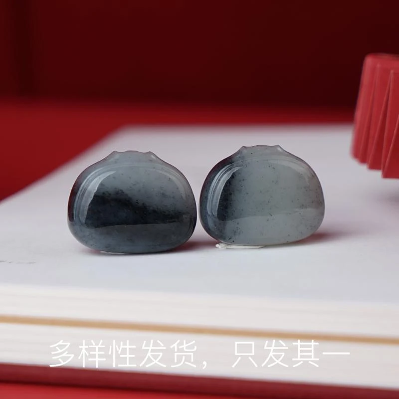 【感恩盛宴】和田玉青花无事牌吊坠【多样性发货，发一件】