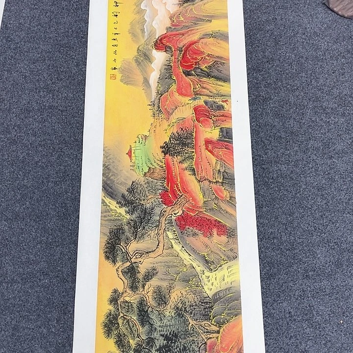 国画作品小姐姐放漏…