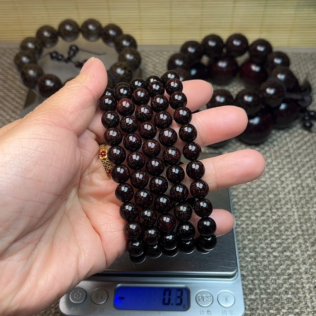 檀香紫檀（小叶紫檀）0.8 108颗