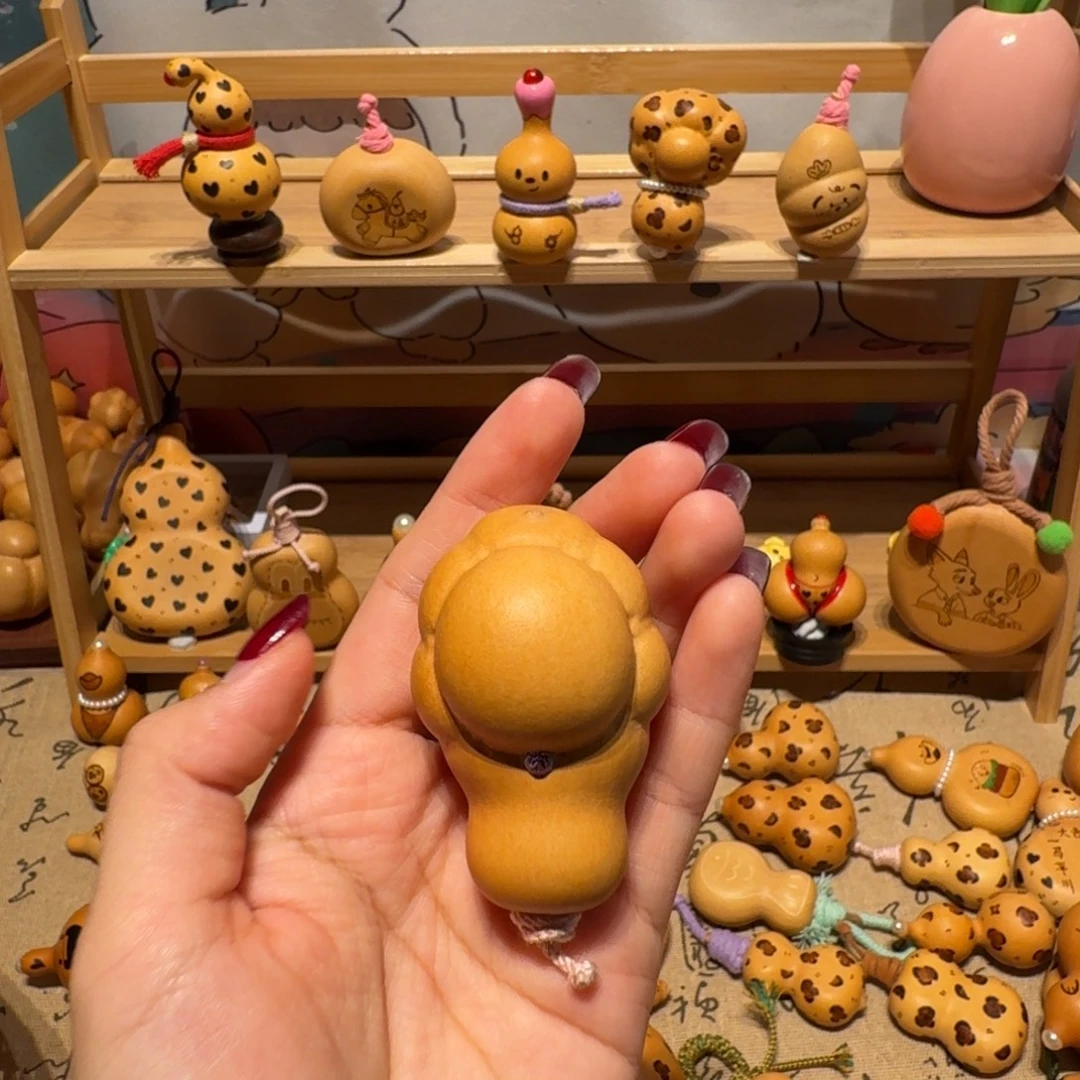 木猫爪葫芦 镶钻 素面