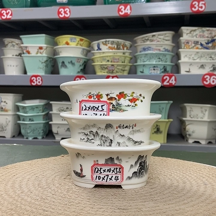 紫砂紫砂花盆5252