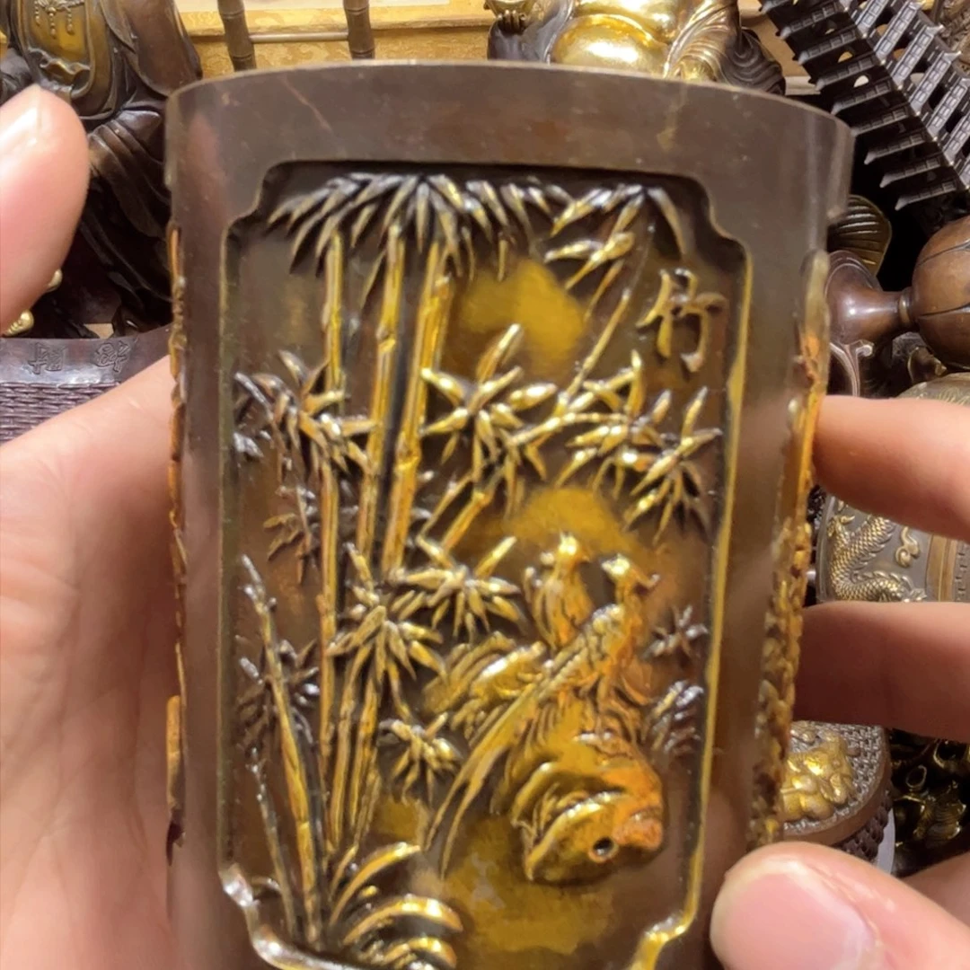 铜器把玩摆件直播1