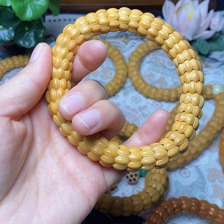 吊坠猴头核桃莲花