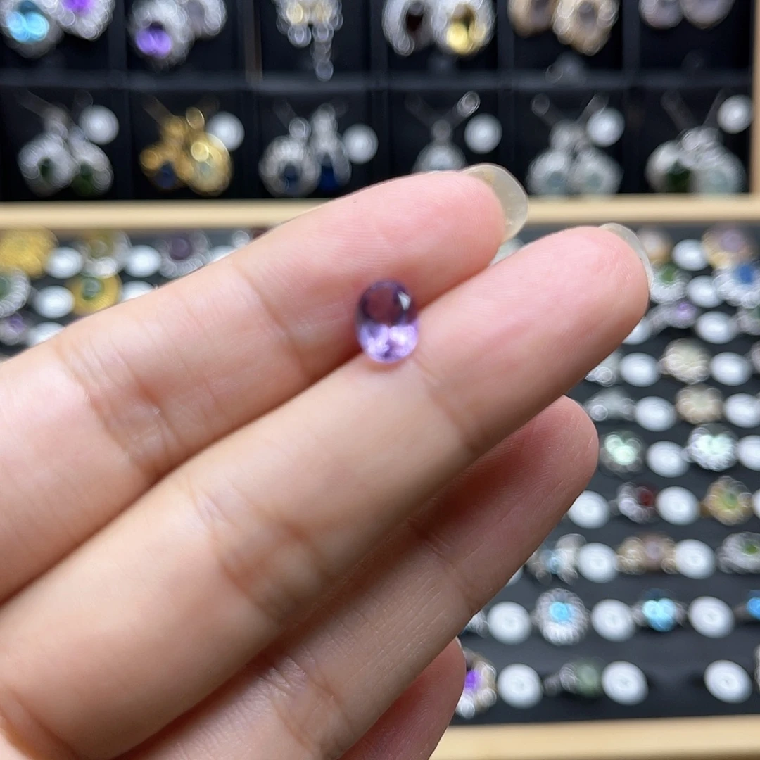 Q***星蛇纹石玉银S925镶嵌戒指