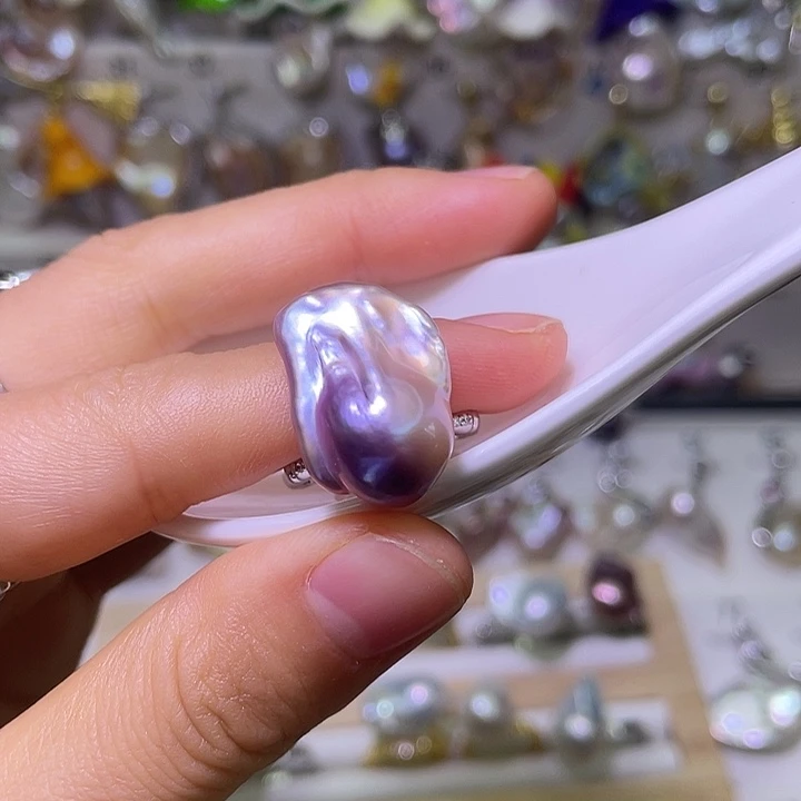 合金淡水珍珠颈饰31