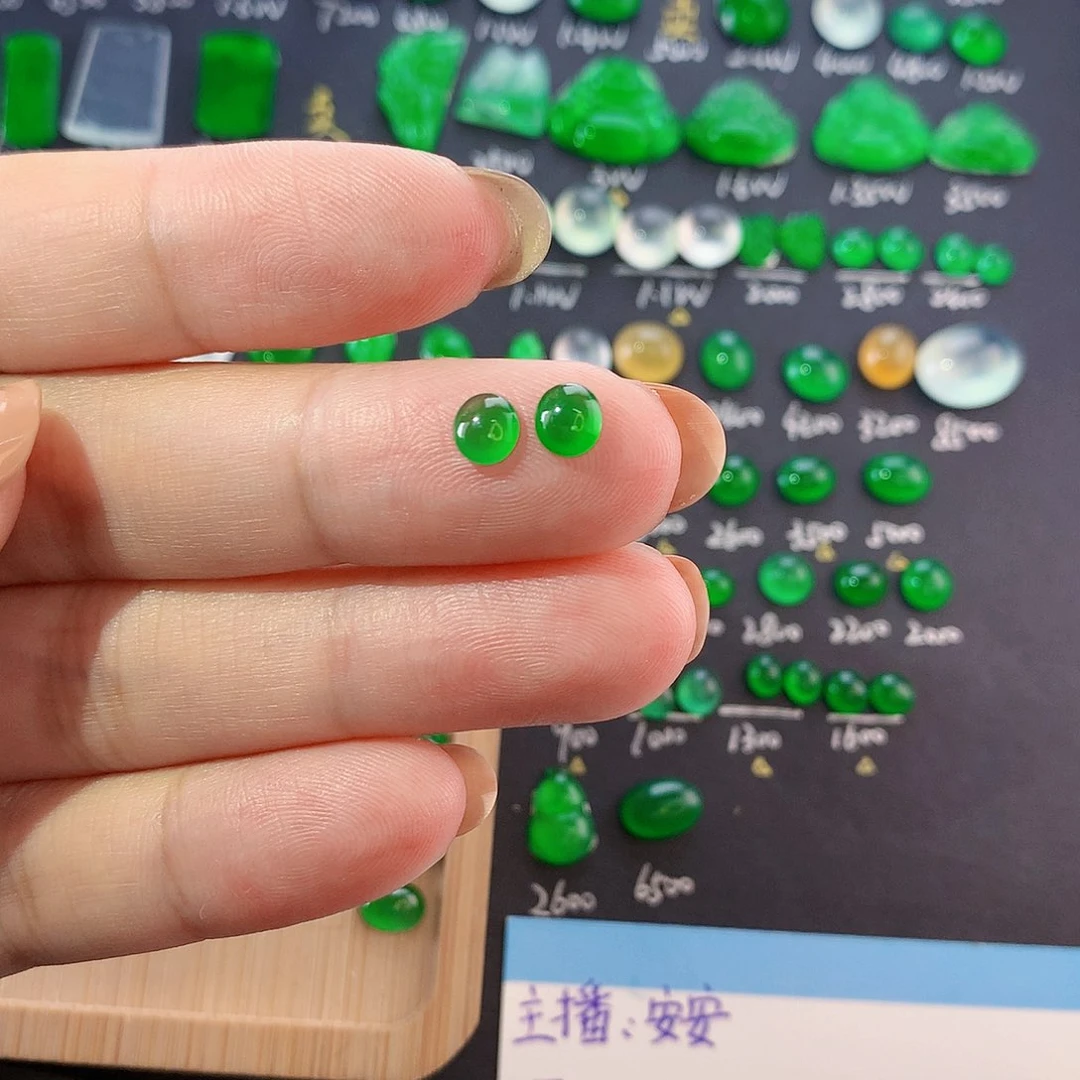 翡翠未镶嵌颈饰纯天然翡翠a货