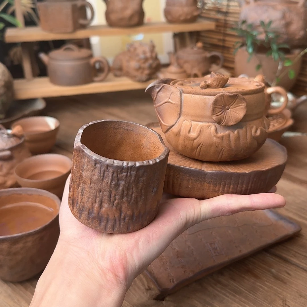 原矿老岩泥茶器系列