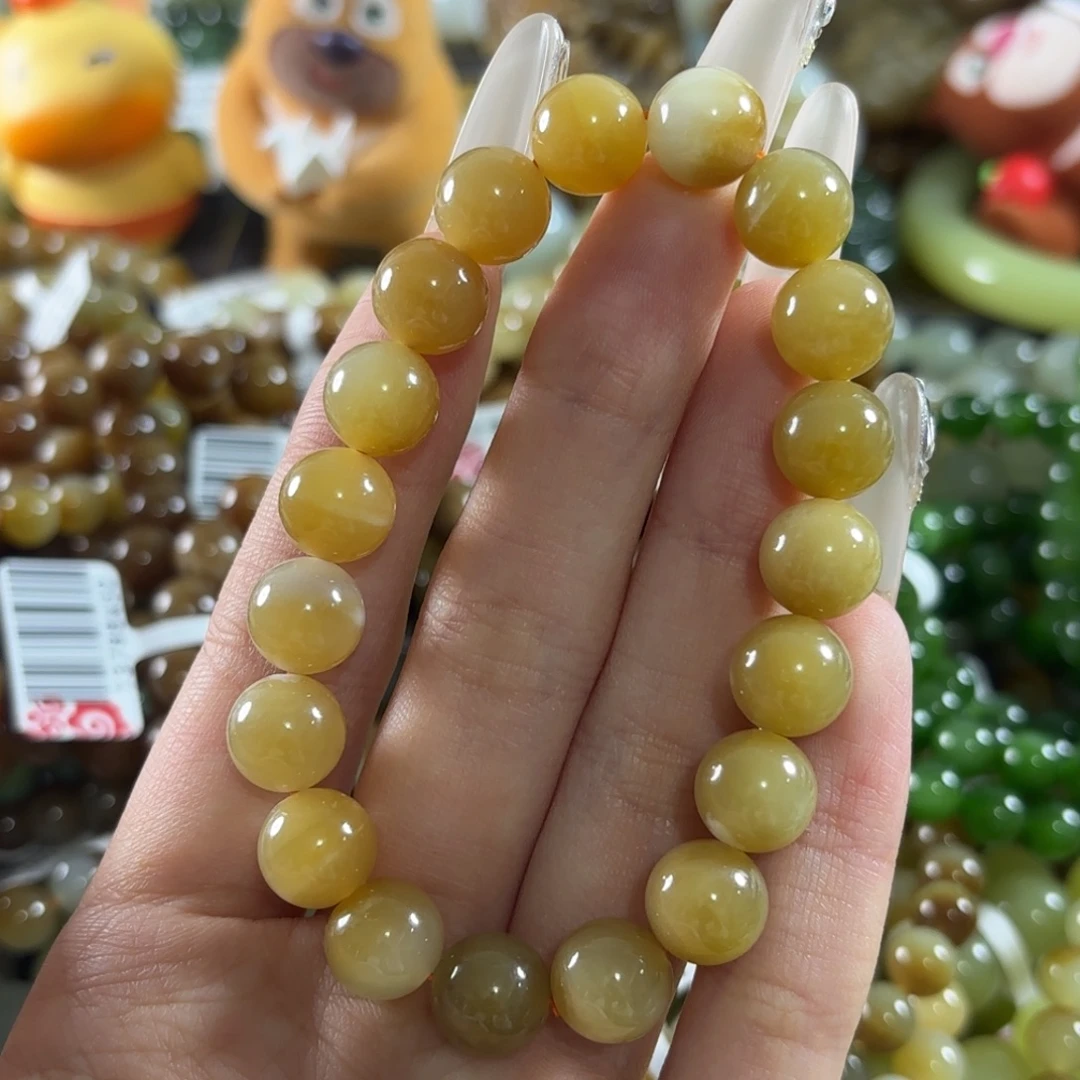 和田玉未镶嵌手链10