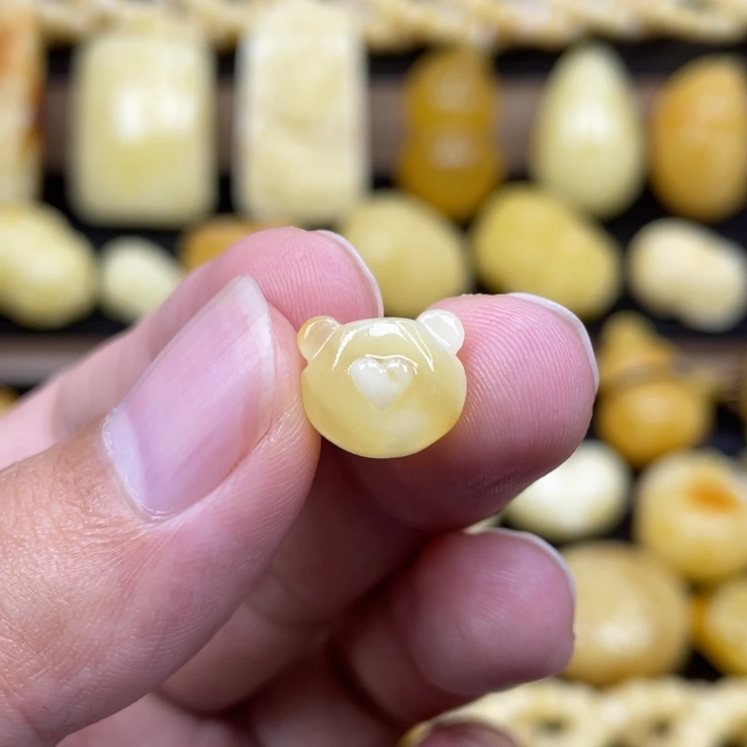 琥珀未镶嵌裸石琥珀蜜蜡