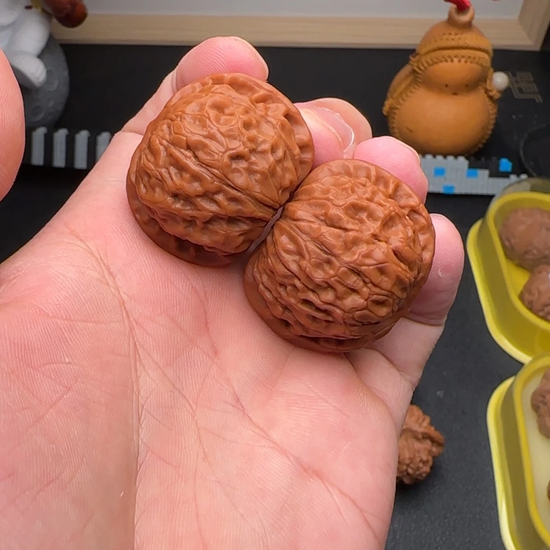 吊坠文玩核桃石门