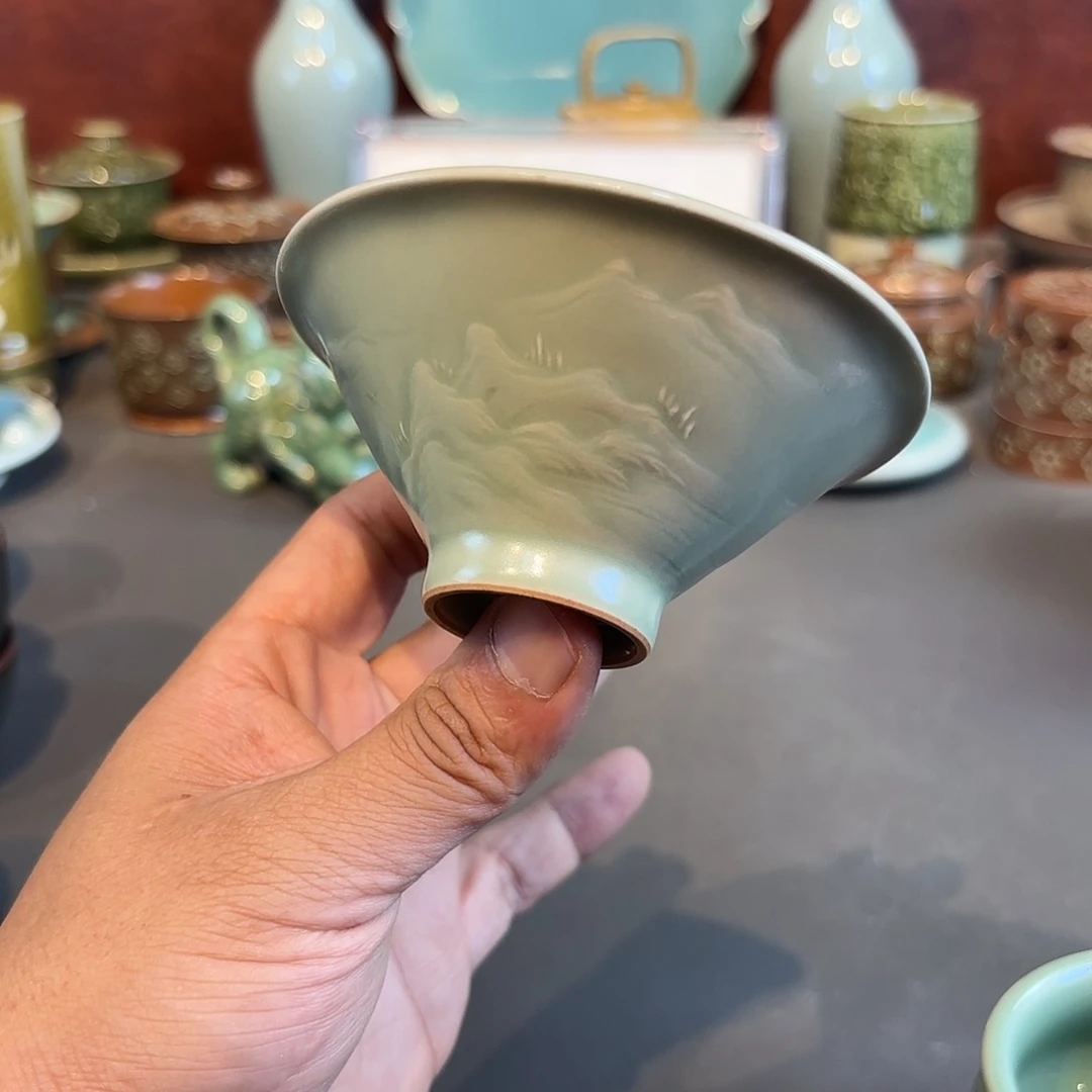 瓷片龙泉青瓷龙泉青瓷
