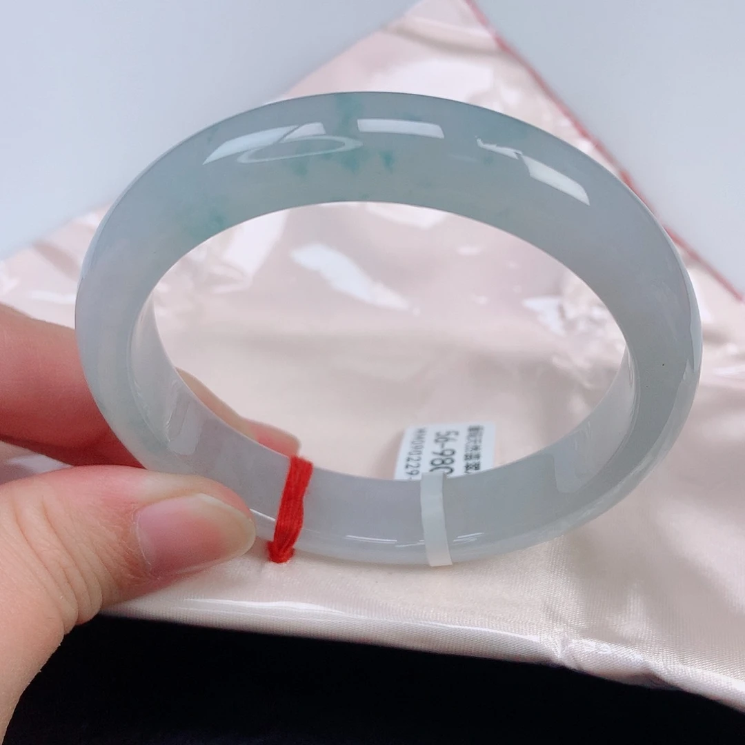 未镶嵌手镯翡翠56正圈