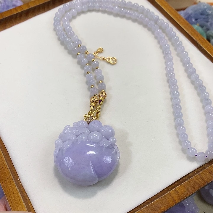 翡翠未镶嵌颈饰翡翠吊坠