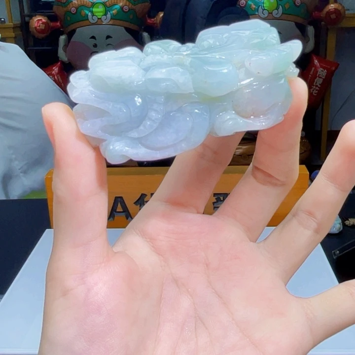 翡翠未镶嵌吊坠(不含链)A18