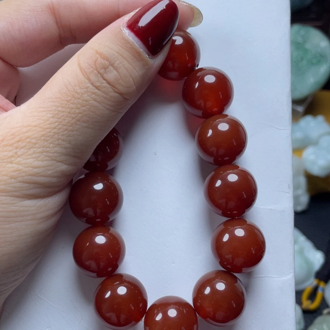 玛瑙/玉髓手链未镶嵌?****?手串