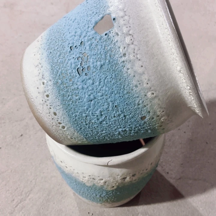 口径20高度20两只小瑕疵