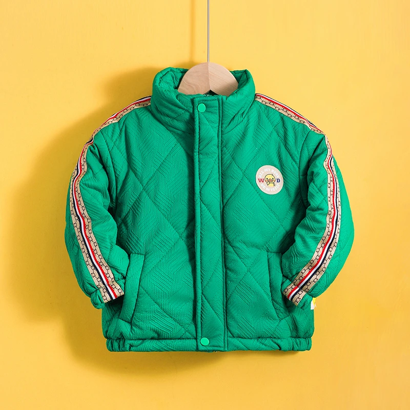 【洛儿妈专属】2024冬款男女童加厚款外套休闲保暖上衣6208