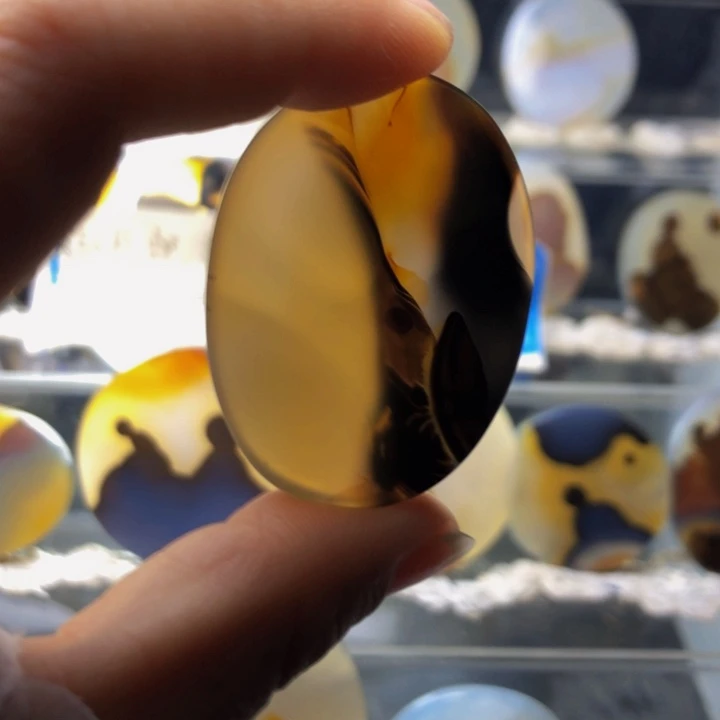 合金玛瑙/玉髓珠宝奇石70