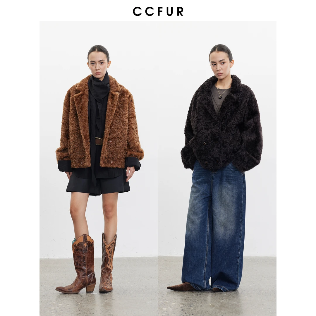 CC皮草 西班牙进口小美利奴羊毛皮毛一体 费城艺境