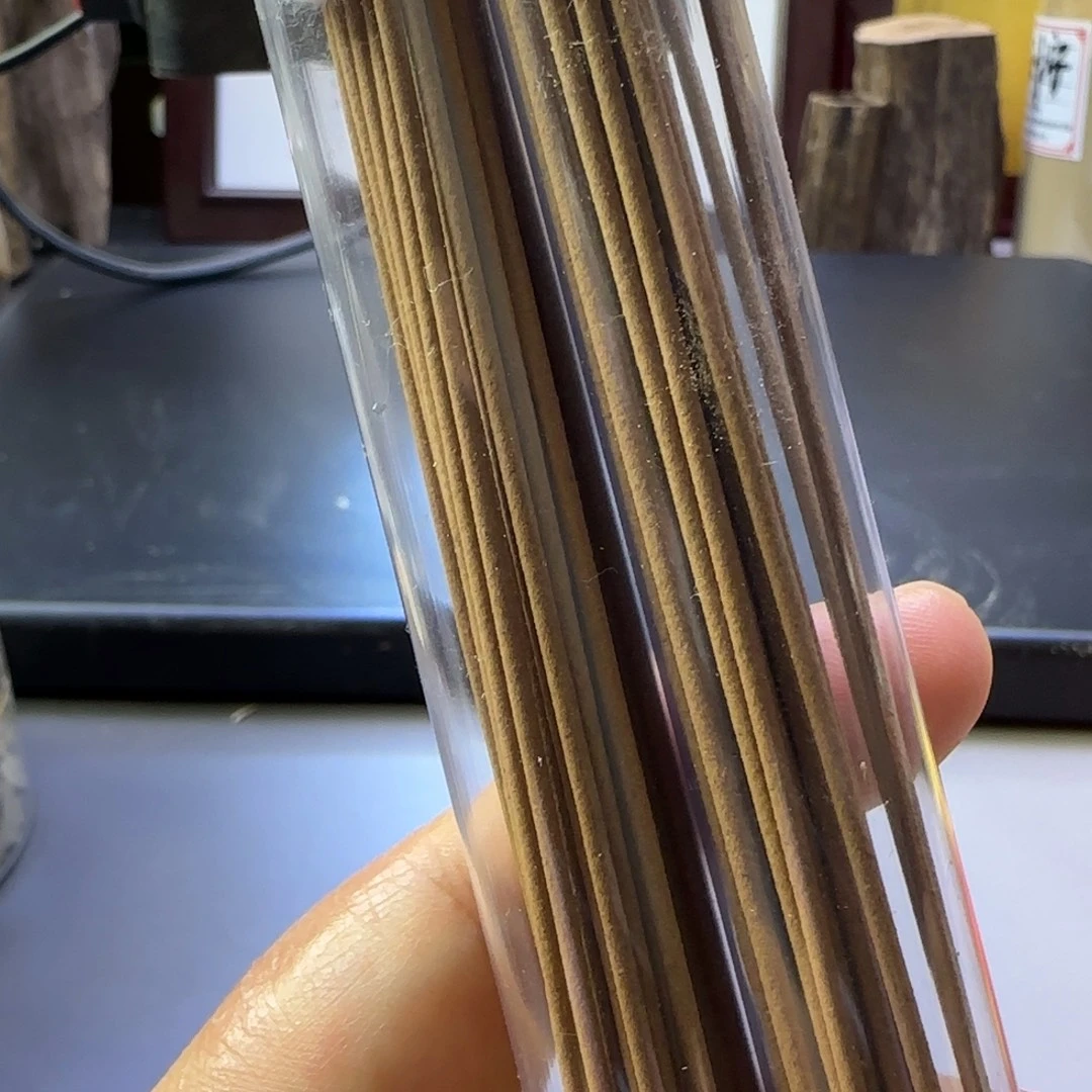 沉香碎屑沉香马尼涝线香2管不退礼物