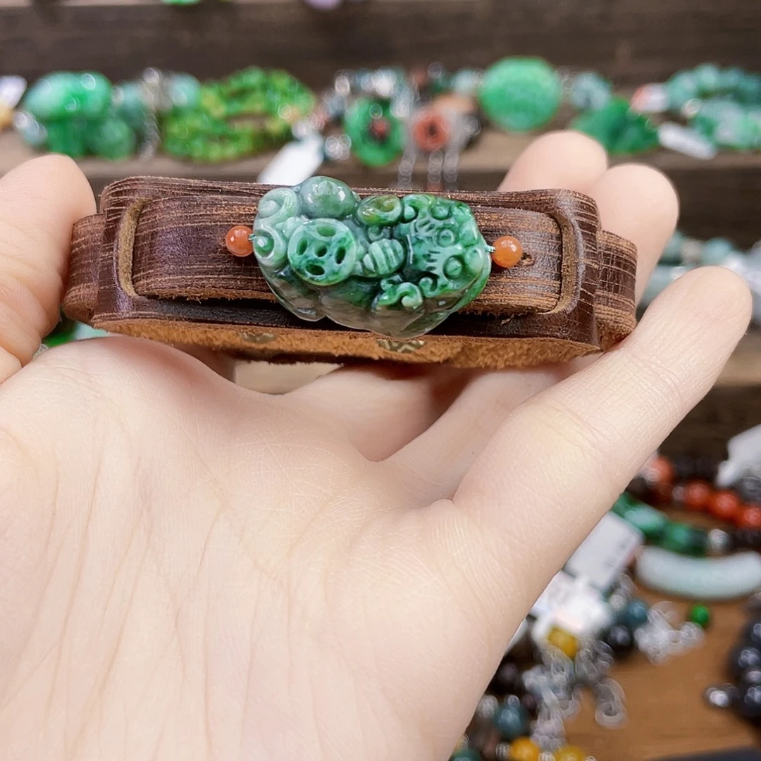 金***花未镶嵌手链翡翠手链