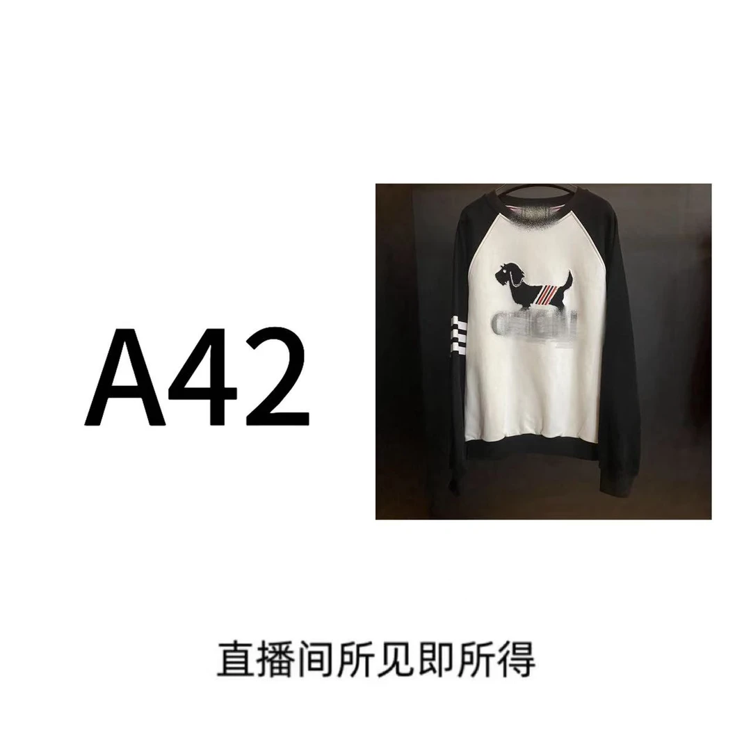 编码【A42】2025秋季款轻奢重工宽松立领休闲加绒男女同款卫衣-5001