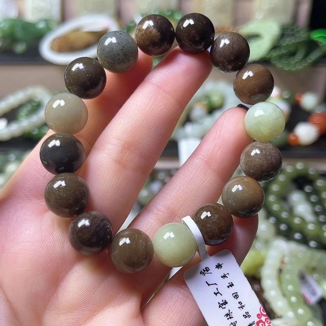 和田玉手链未镶嵌