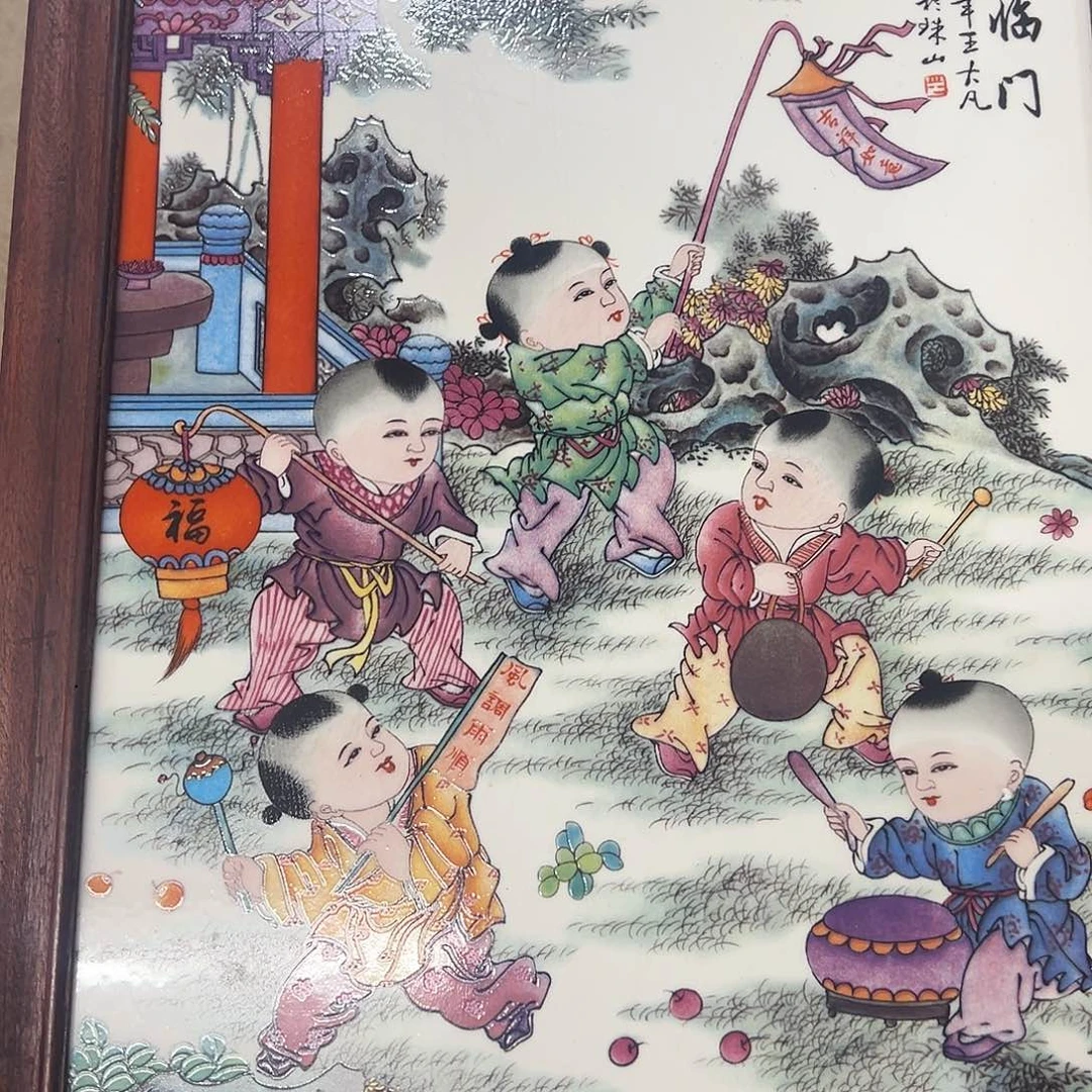 瓷片景德镇瓷板画