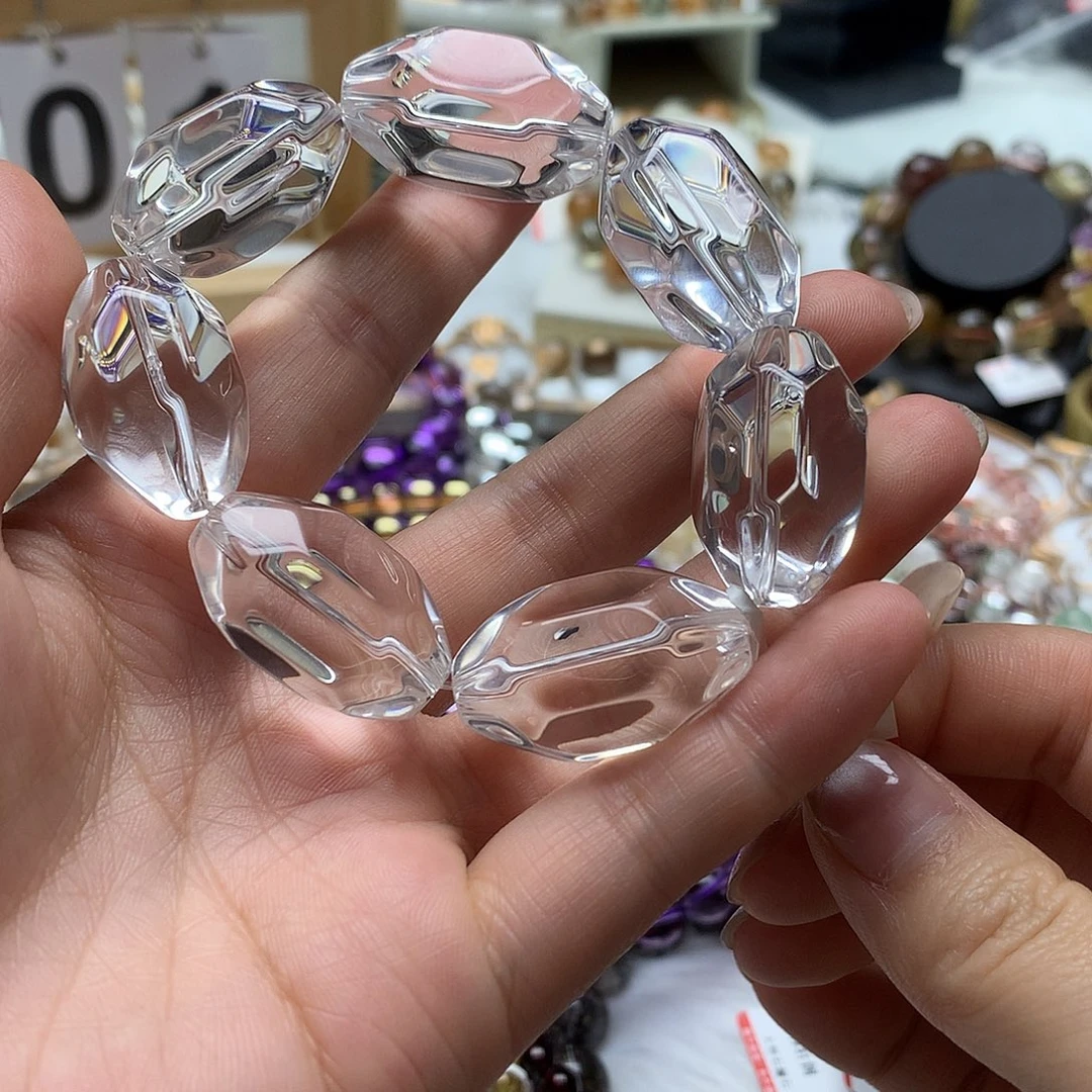 未镶嵌水晶手链手链