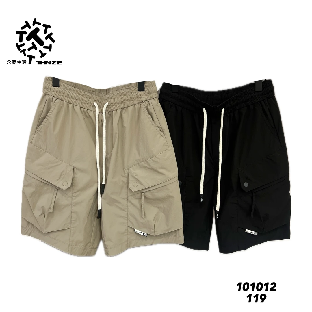 含辰生活2025新款休闲简约潮流百搭宽松短裤