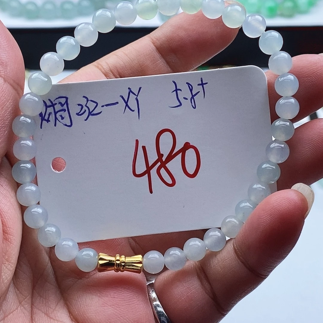 未镶嵌手串翡翠天然翡翠A货