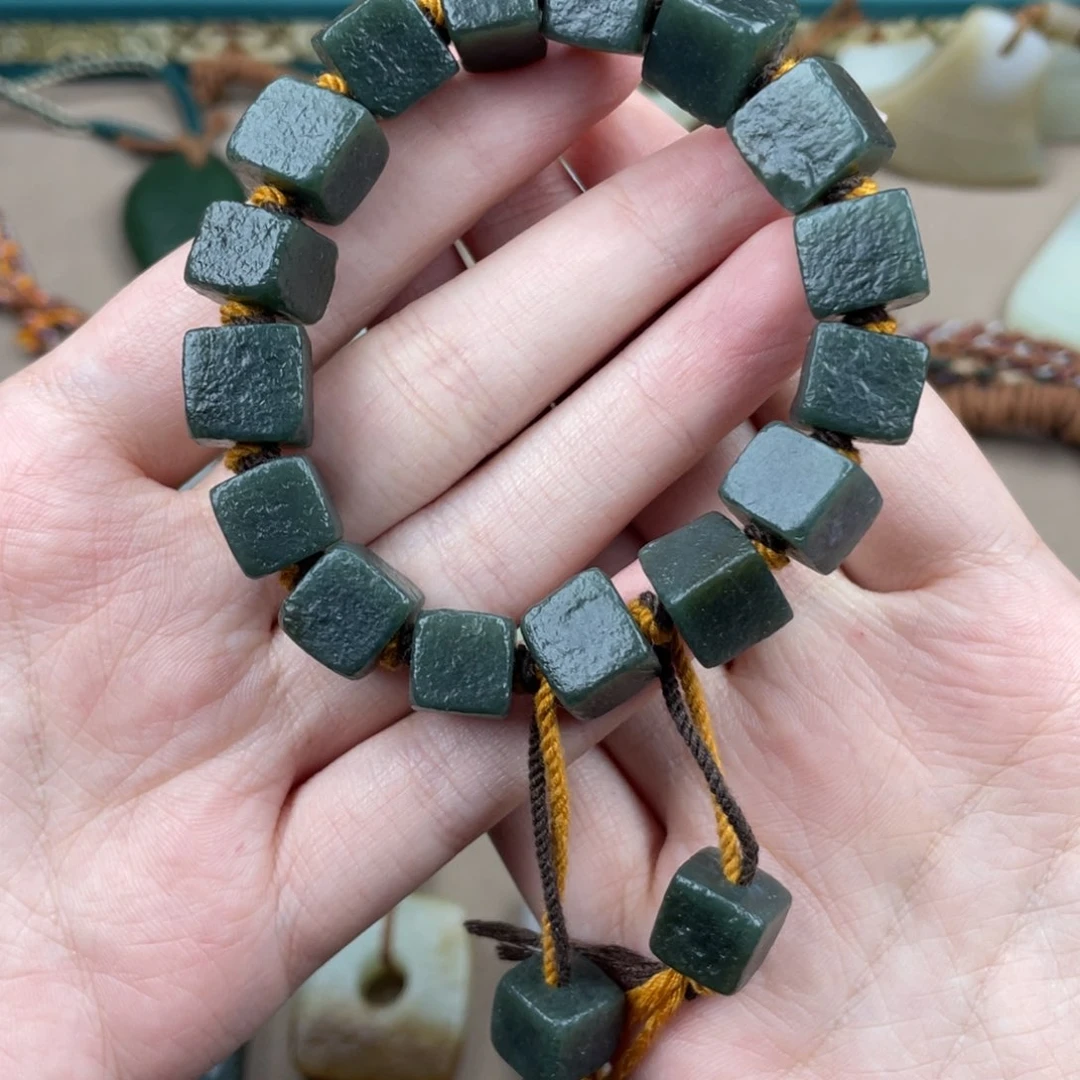 H***y手链未镶嵌和田玉