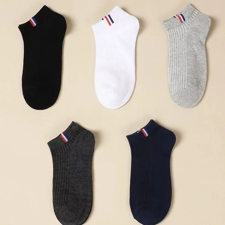 男士薄款短袜防臭袜吸汗透气低帮浅口船袜男夏季短筒运动成人纯色