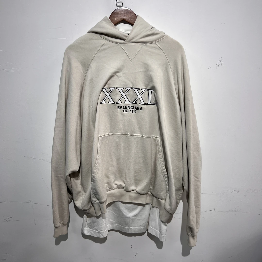 99新 Balenciaga/巴黎世家 99新带吊巴黎世家3xl帽衫/1码