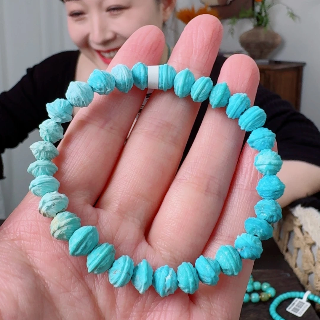 未镶嵌绿松石珠宝奇石