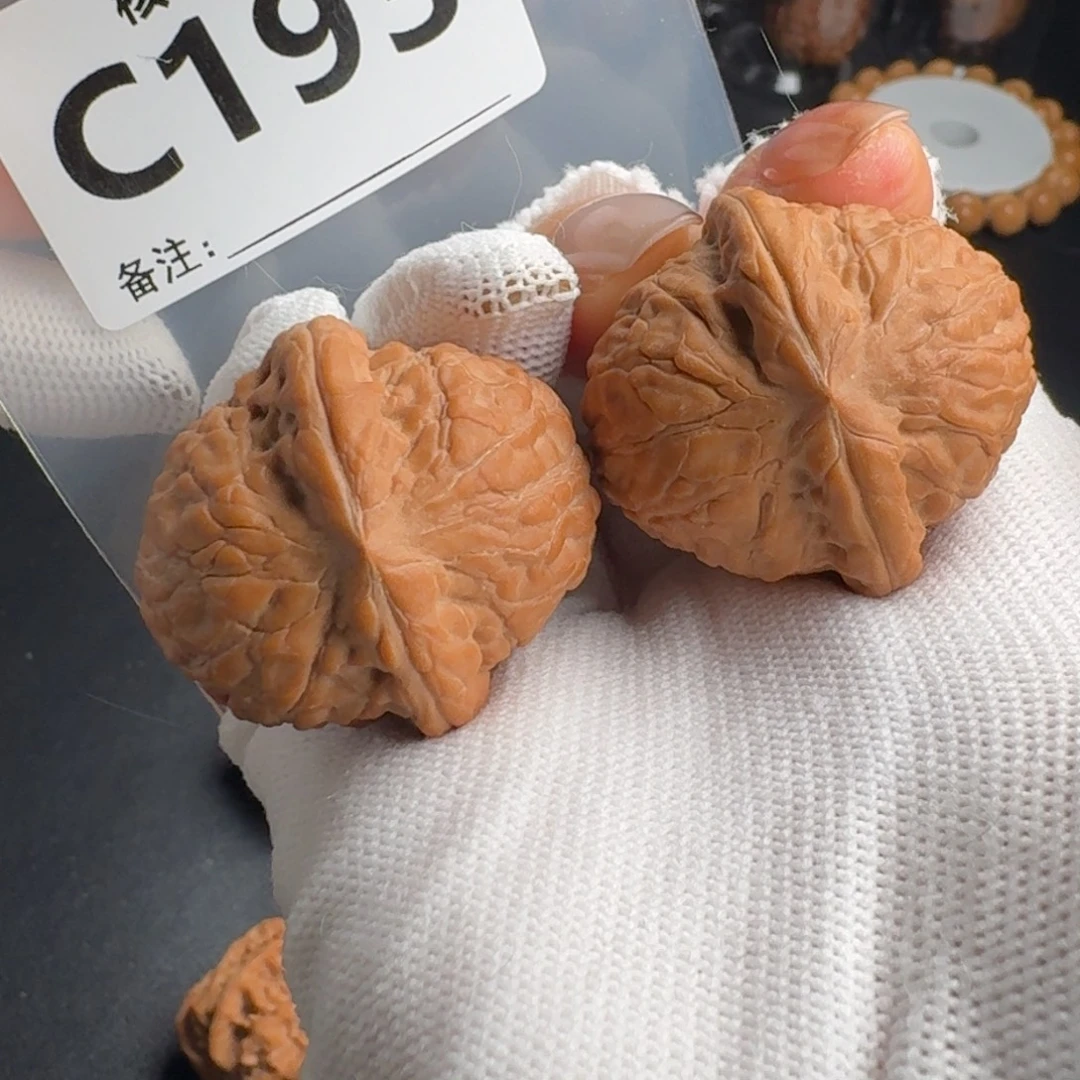 把件文玩核桃35+舍利C193