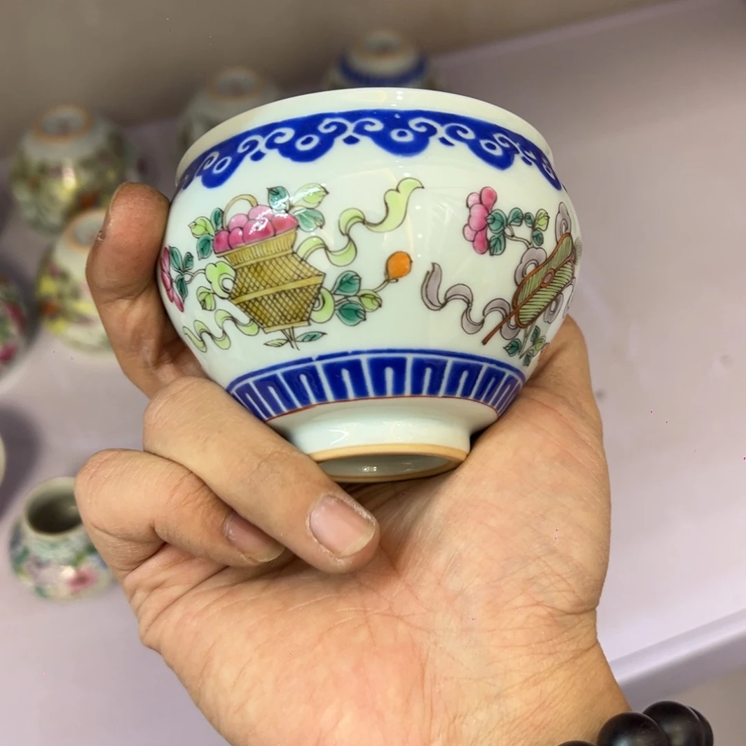 瓷片瓷器摆件、茶室雅器