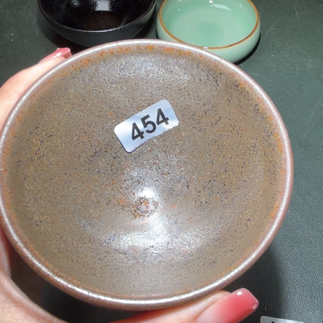 白***白茶盏全手工原矿原釉建盏